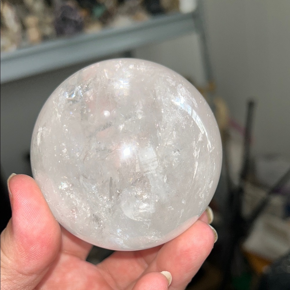 Crystal Sphere Home Accent